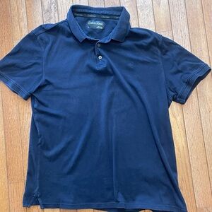 Calvin Klein Navy Blue Golf Polo